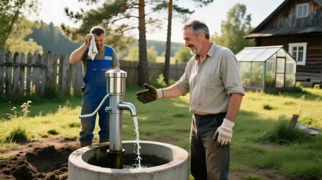 Глубина скважины на воду